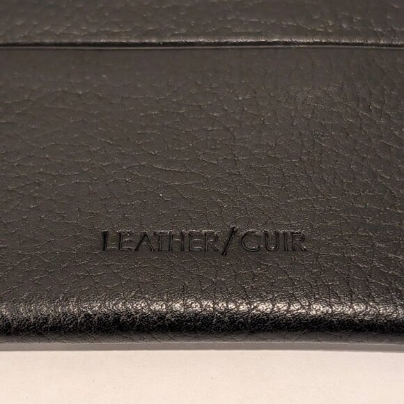 Calvin Klein Black Leather Cardholder - Picture 4 of 7